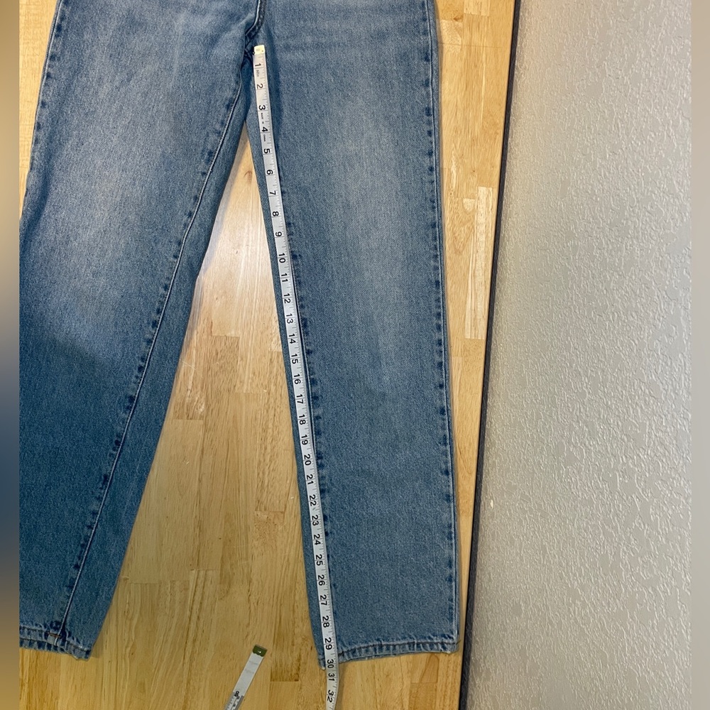 Zara High Waisted Mom Jeans Size 0 - Picture 9 of 9